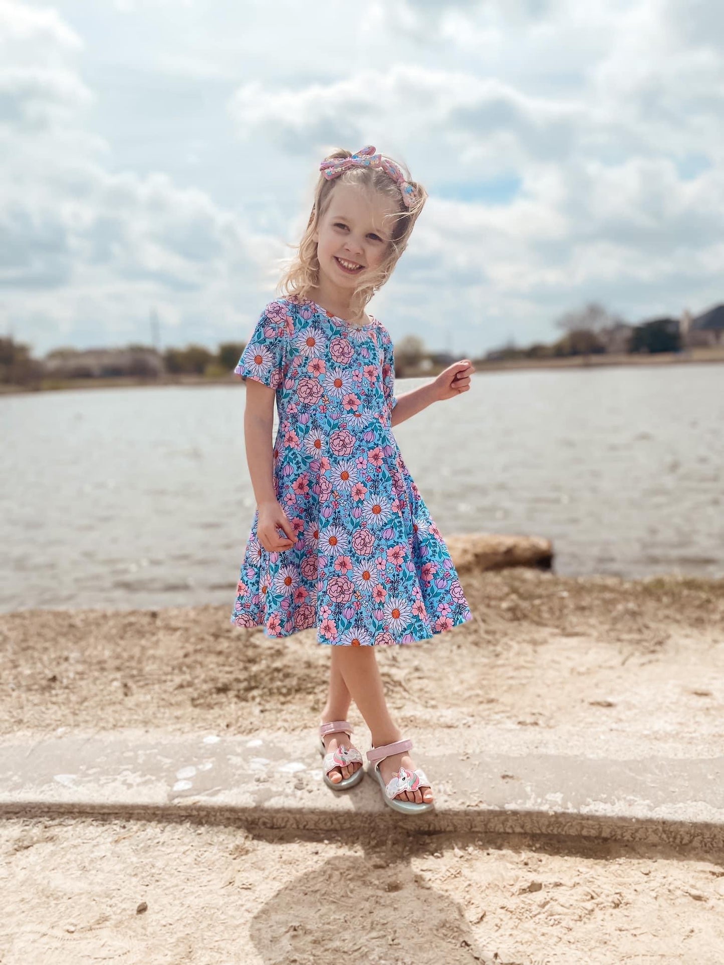 Spring Floral Dress