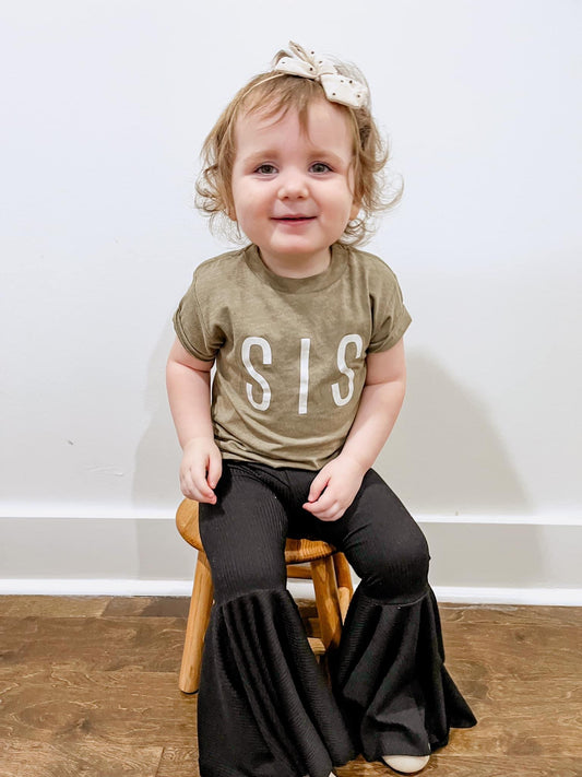 SIS olive tee